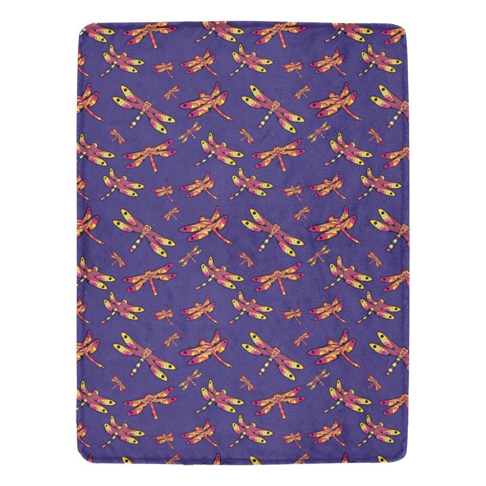 Gathering Purple Ultra-Soft Micro Fleece Blanket 60"x80" Ultra-Soft Blanket 60''x80'' e-joyer 