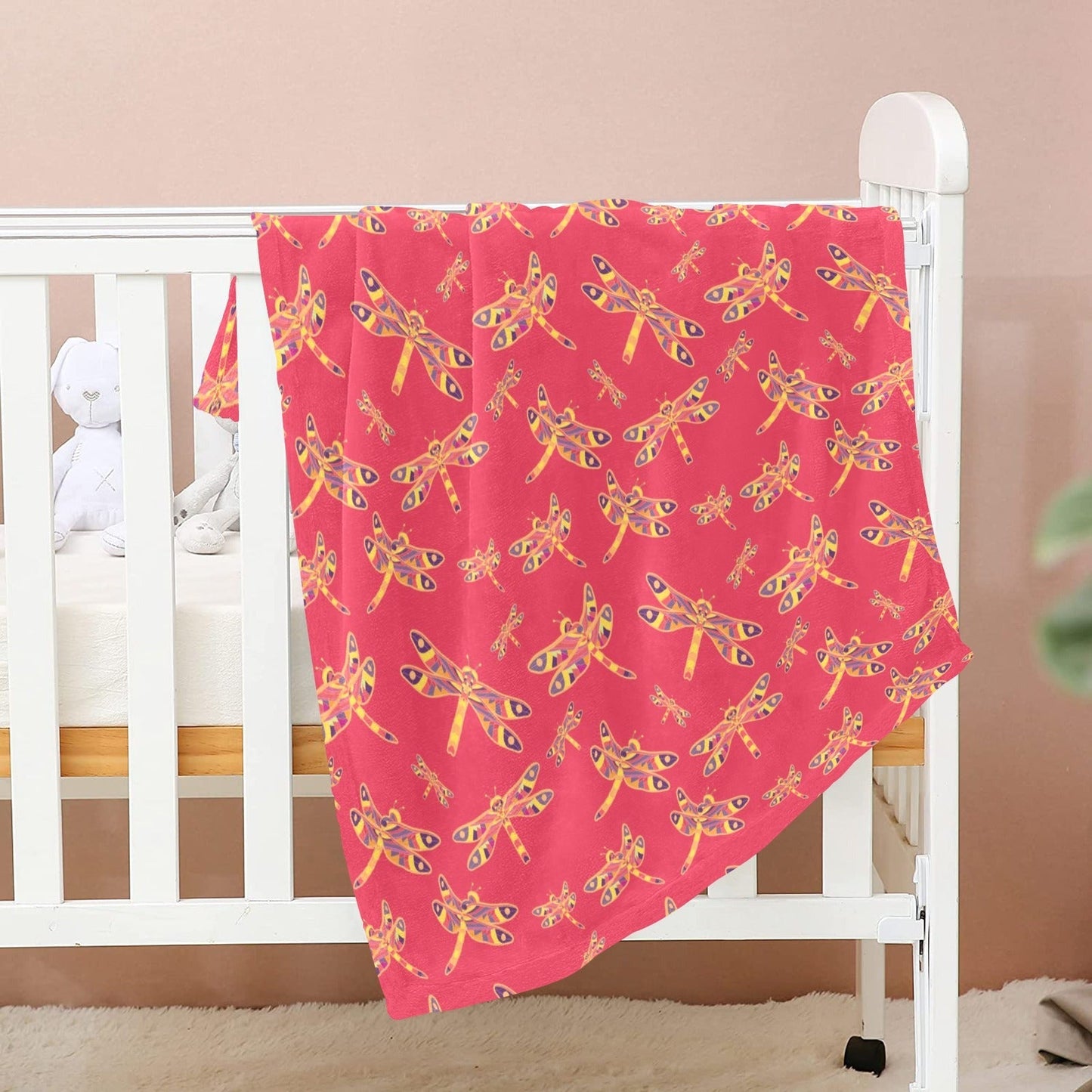 Gathering Rouge Baby Blanket 40"x50" Baby Blanket 40"x50" e-joyer 