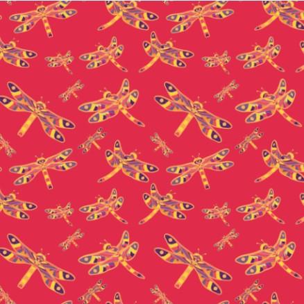 Gathering Rouge Cotton Poplin Fabric By the Yard Fabric NBprintex 