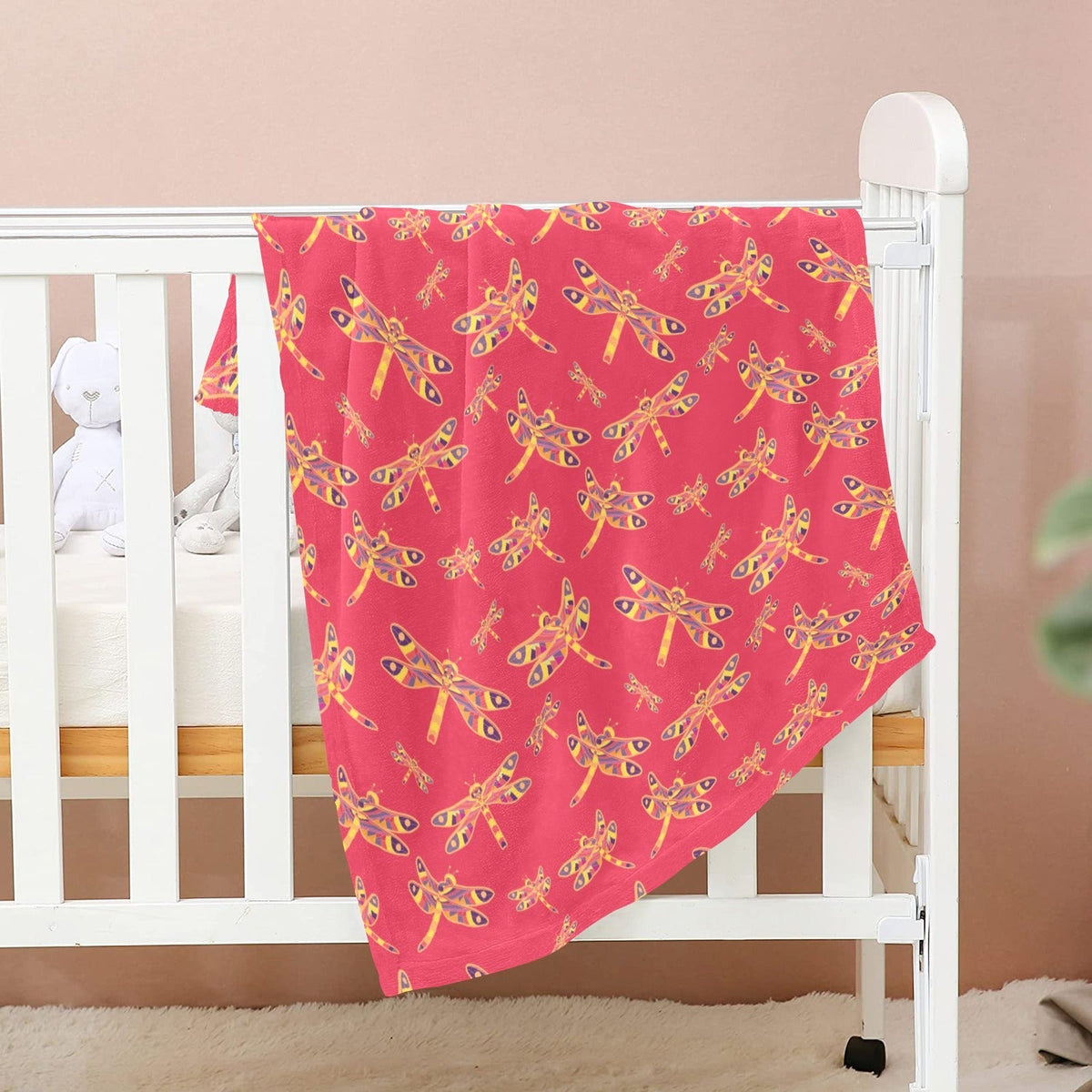 Gathering Rouge Small Baby Blanket by 49 Dzine (image 2)