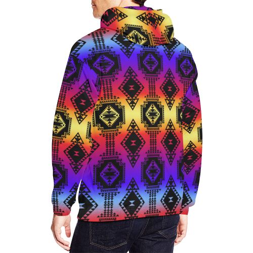 Gathering Sunset All Over Print Hoodie for Men (USA Size) (Model H13) All Over Print Hoodie for Men (H13) e-joyer 