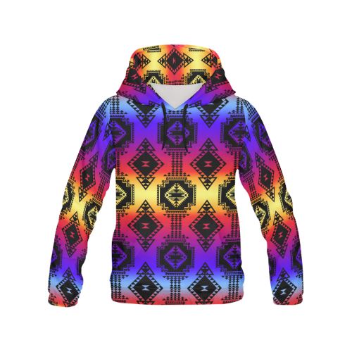 Gathering Sunset Hoodie for Women by 49 Dzine