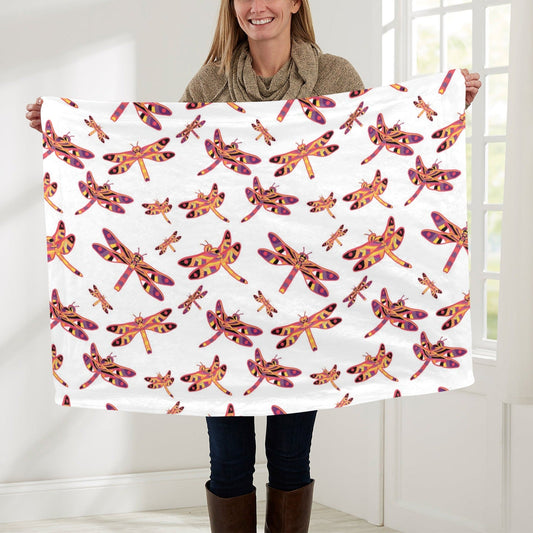 Gathering White Baby Blanket 30"x40" Baby Blanket 30"x40" e-joyer 