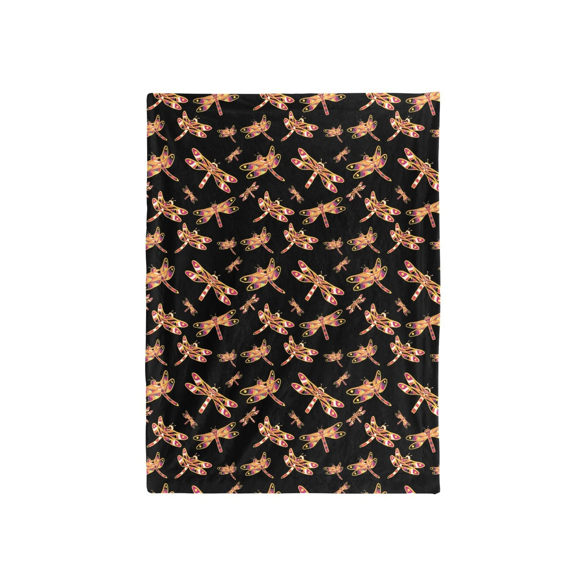 Gathering Yellow Black Large Baby Blanket by 49 Dzine (image 3)