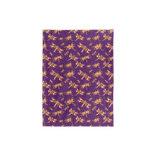 Load image into Gallery viewer, Gathering Yellow Purple Baby Blanket 30&quot;x40&quot; Baby Blanket 30&quot;x40&quot; e-joyer 
