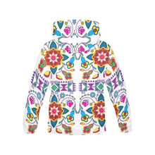 Load image into Gallery viewer, Geometric Floral Winter-White All Over Print Hoodie for Men (USA Size) (Model H13) All Over Print Hoodie for Men (H13) e-joyer 
