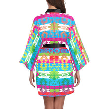 Load image into Gallery viewer, Grand Entry Long Sleeve Kimono Robe Long Sleeve Kimono Robe e-joyer 
