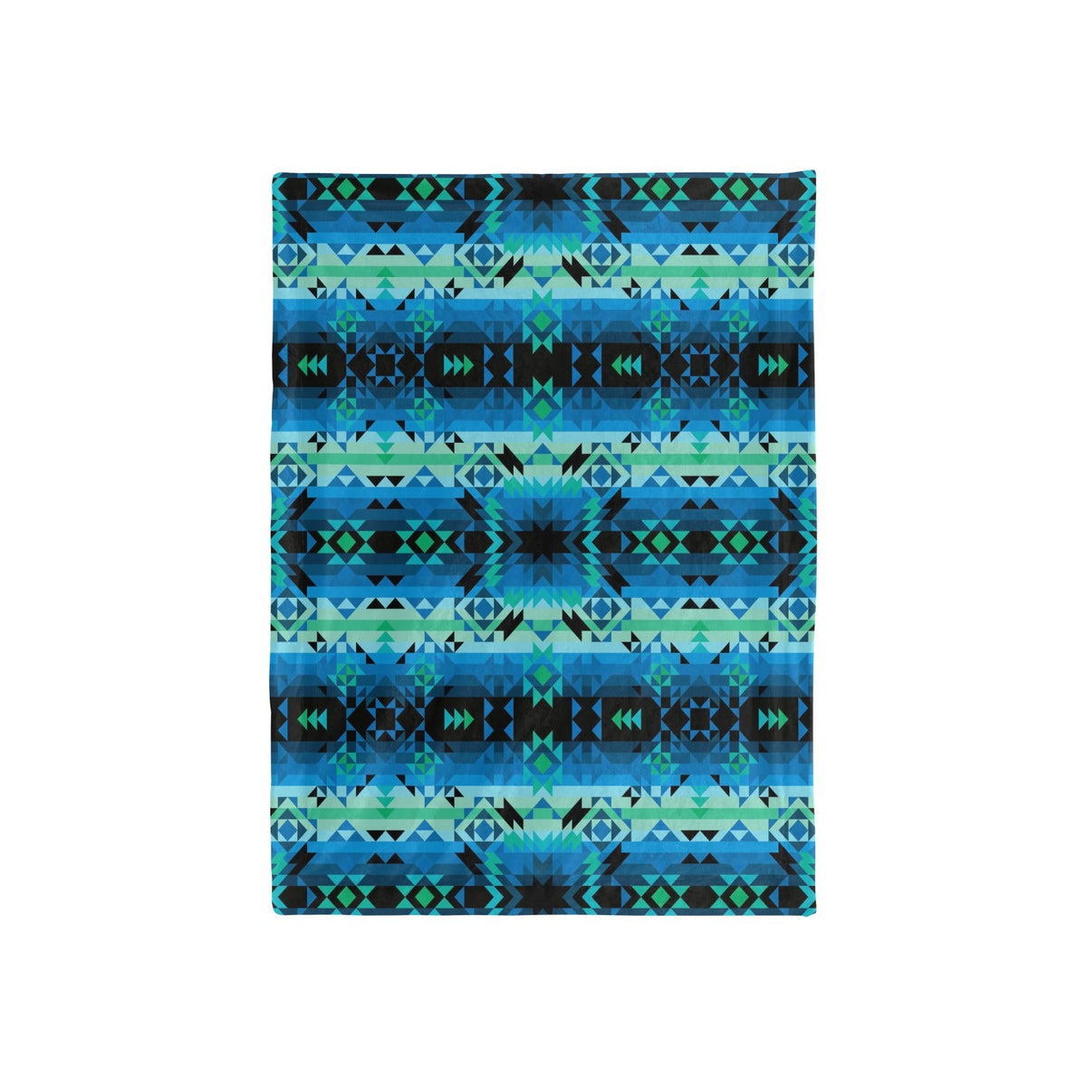 Green Star Large Baby Blanket by 49 Dzine (image 3)