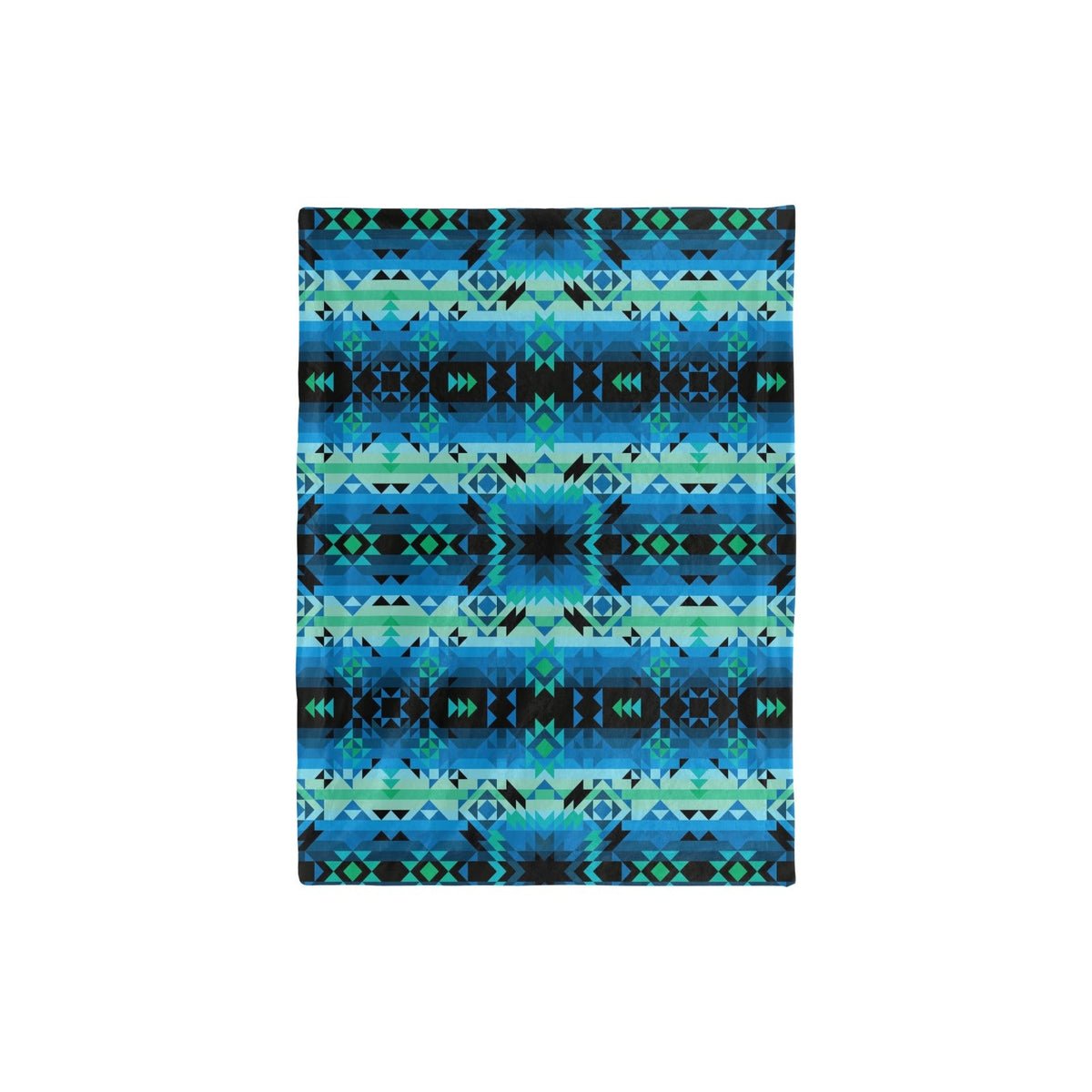 Green Star Small Baby Blanket by 49 Dzine (image 3)