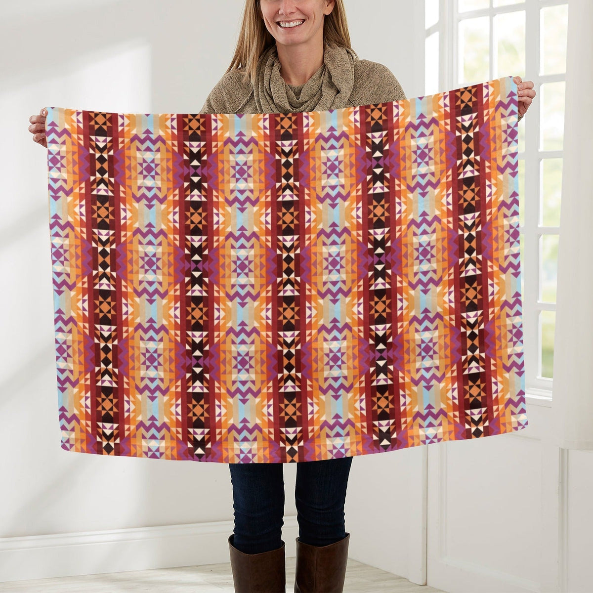 Heatwave Small Baby Blanket by 49 Dzine