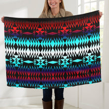 Load image into Gallery viewer, In Between Two Worlds Baby Blanket 40&quot;x50&quot; Baby Blanket 40&quot;x50&quot; e-joyer 
