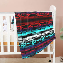 Load image into Gallery viewer, In Between Two Worlds Baby Blanket 40&quot;x50&quot; Baby Blanket 40&quot;x50&quot; e-joyer 
