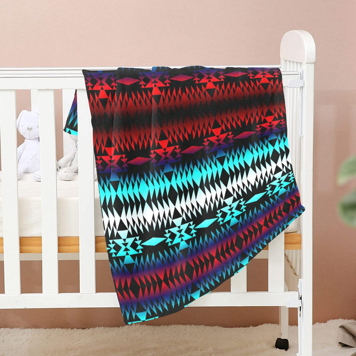 In Between Two Worlds Small Baby Blanket by 49 Dzine (image 2)