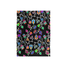 Load image into Gallery viewer, Indigenous Paisley Black Baby Blanket 40&quot;x50&quot; Baby Blanket 40&quot;x50&quot; e-joyer 
