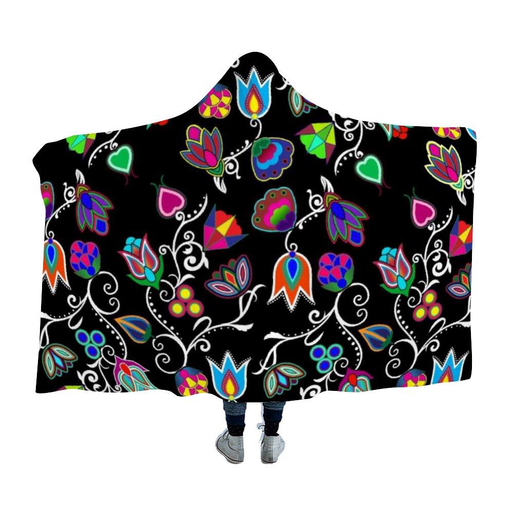 Indigenous Paisley Hooded Blanket