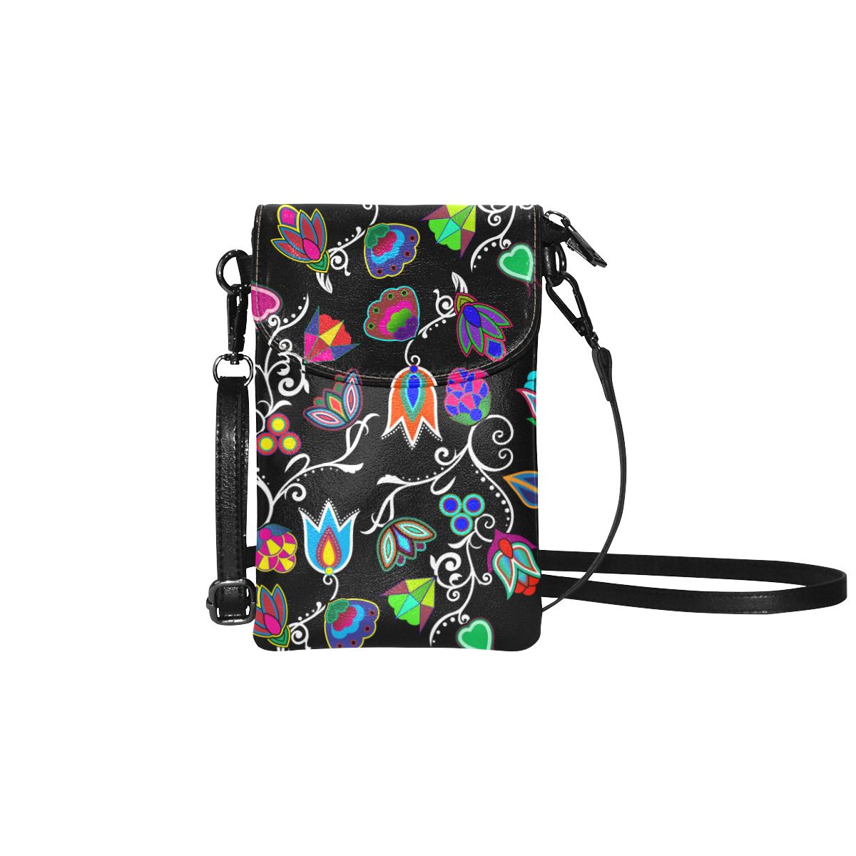 Indigenous Paisley Small Cell Phone Purse