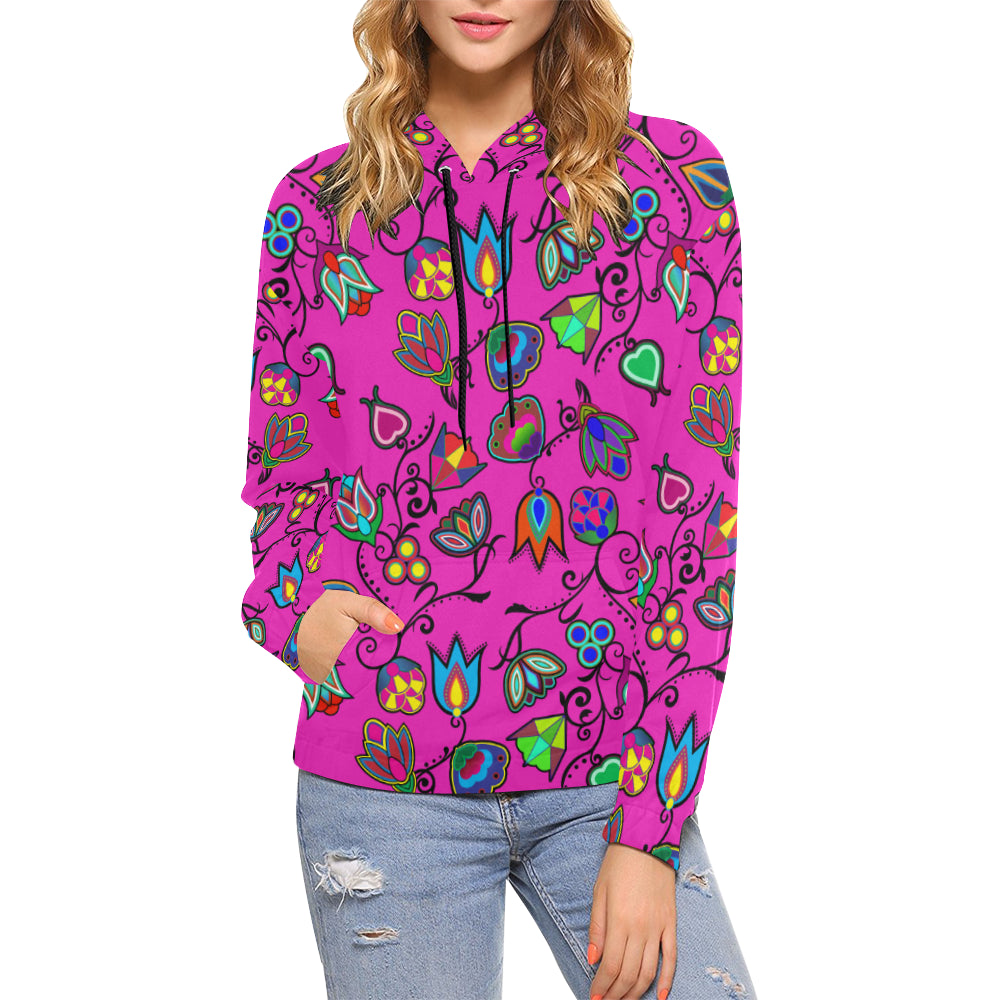 Indigenous Paisley Hoodie for Women by 49 Dzine