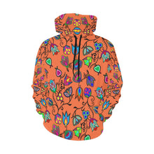 Load image into Gallery viewer, Indigenous Paisley - Sierra All Over Print Hoodie for Women (USA Size) (Model H13) All Over Print Hoodie for Women (H13) e-joyer 
