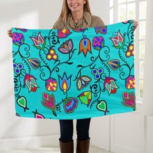 Load image into Gallery viewer, Indigenous Paisley Sky Baby Blanket 30&quot;x40&quot; Baby Blanket 30&quot;x40&quot; e-joyer 
