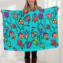 Load image into Gallery viewer, Indigenous Paisley Sky Baby Blanket 40&quot;x50&quot; Baby Blanket 40&quot;x50&quot; e-joyer 
