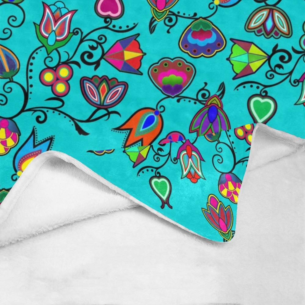 Indigenous Paisley Sky Ultra-Soft Micro Fleece Blanket 60"x80" Ultra-Soft Blanket 60''x80'' e-joyer 