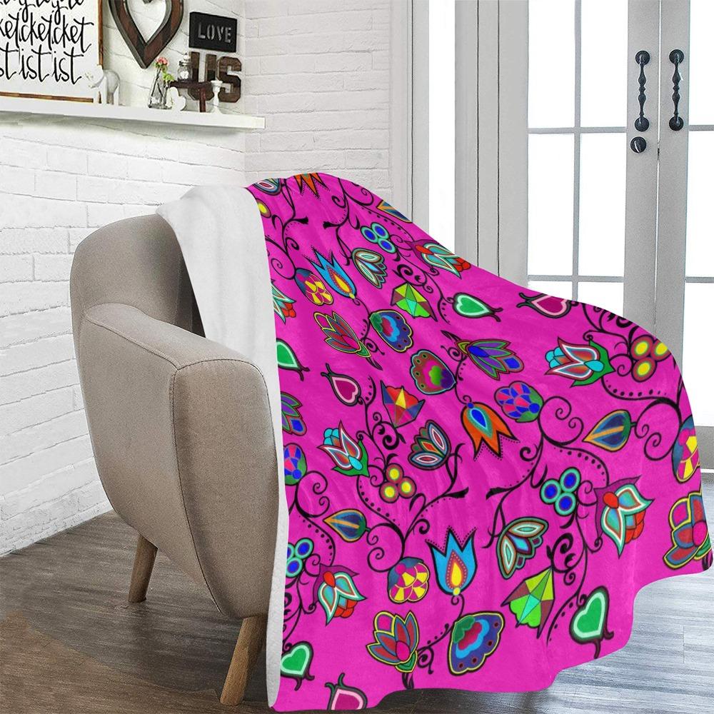 Indigenous Paisley Ultra-Soft Micro Fleece Blanket 60"x80" Ultra-Soft Blanket 60''x80'' e-joyer 