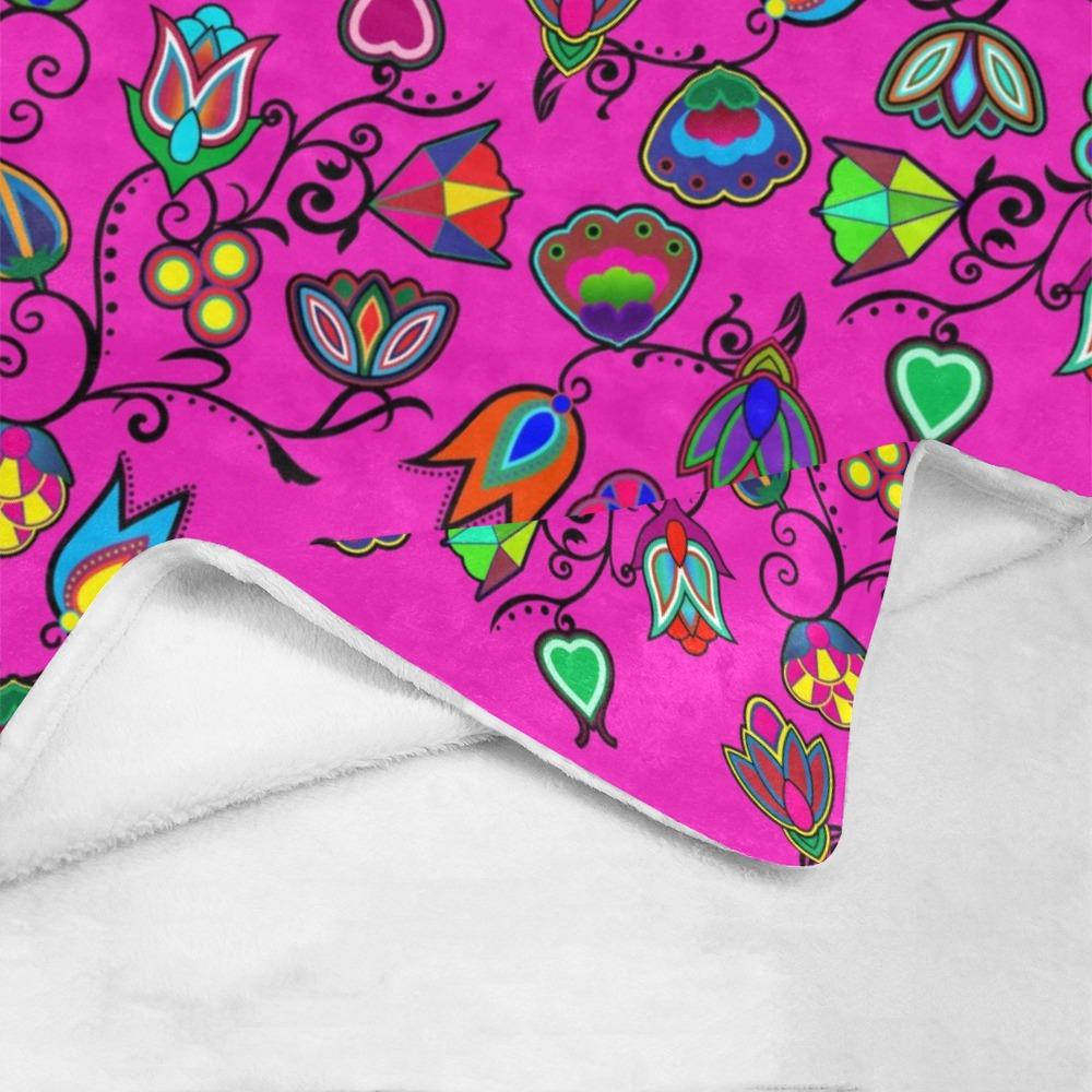 Indigenous Paisley Ultra-Soft Micro Fleece Blanket 60"x80" Ultra-Soft Blanket 60''x80'' e-joyer 