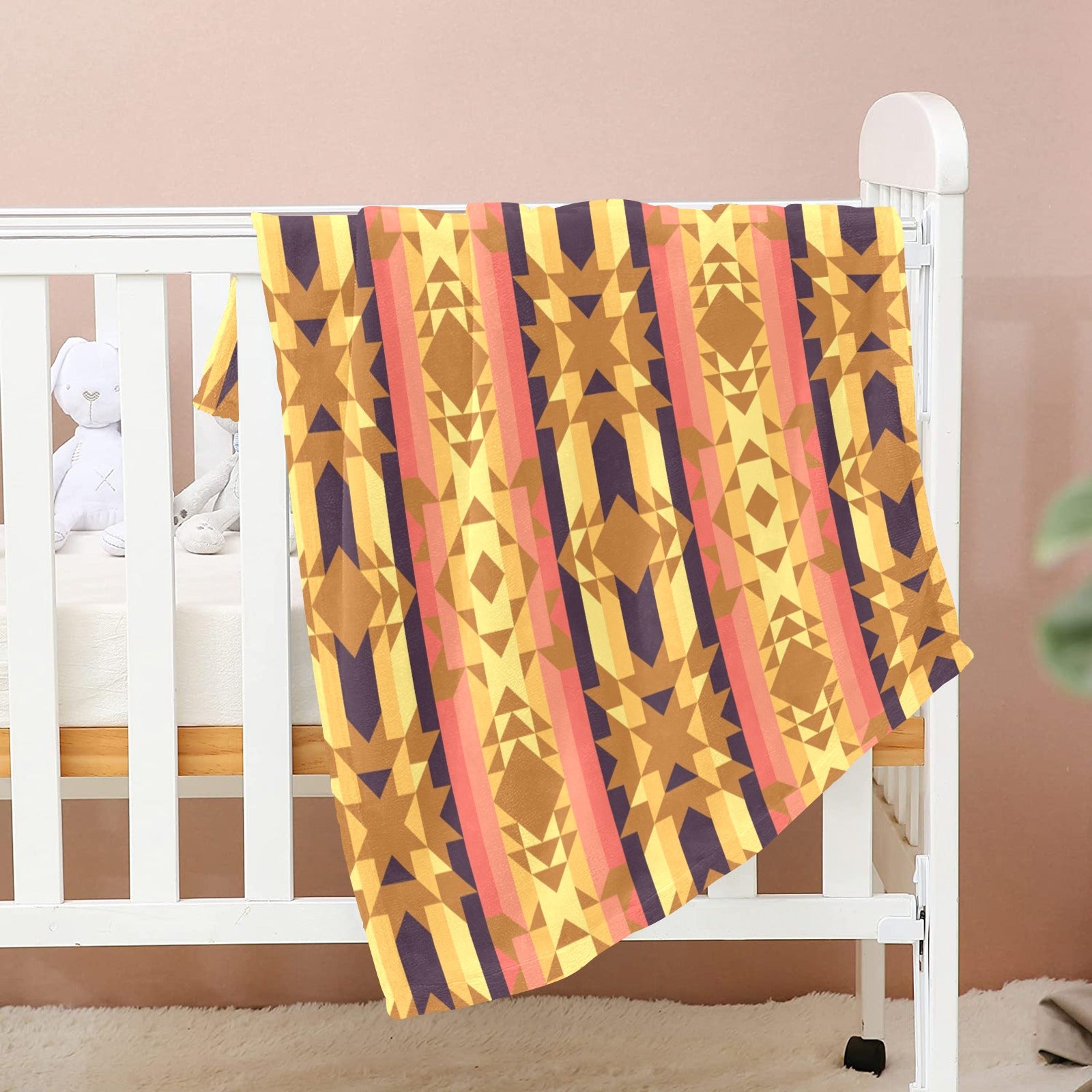 Infinite Sunset Baby Blanket 40"x50" Baby Blanket 40"x50" e-joyer 