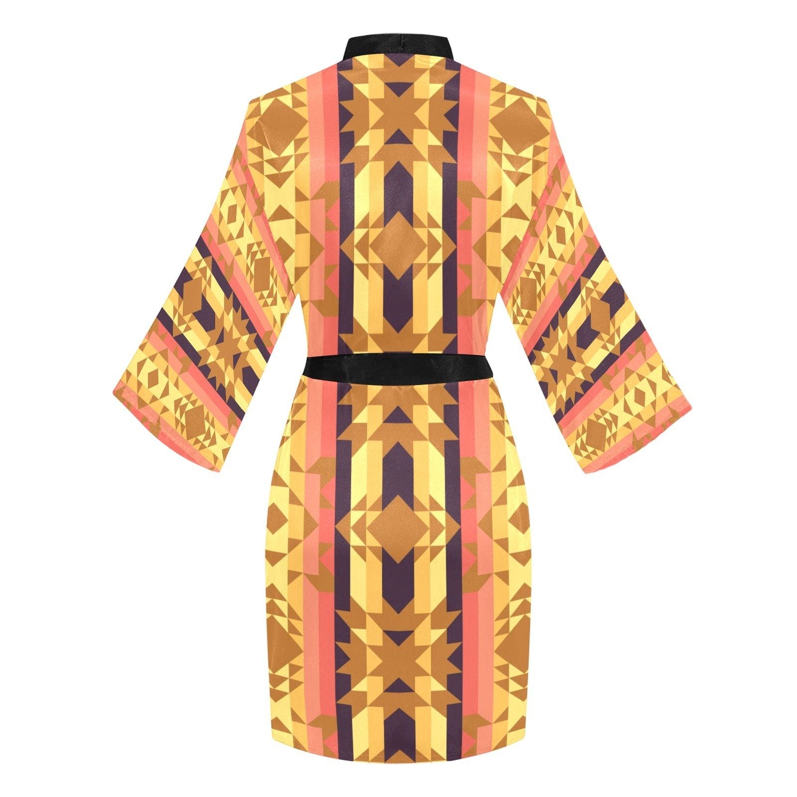 Infinite Sunset Long Sleeve Kimono Robe Long Sleeve Kimono Robe e-joyer 