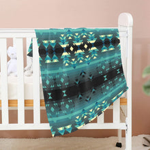 Load image into Gallery viewer, Inspire Green Baby Blanket 30&quot;x40&quot; Baby Blanket 30&quot;x40&quot; e-joyer 
