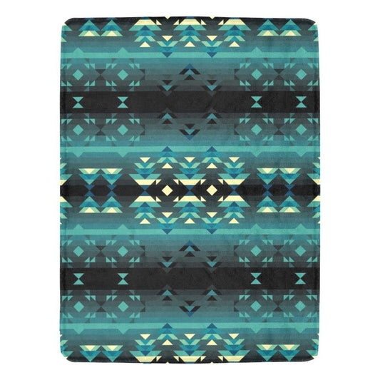 Inspire Green Ultra-Soft Micro Fleece Blanket 60"x80" blanket e-joyer 