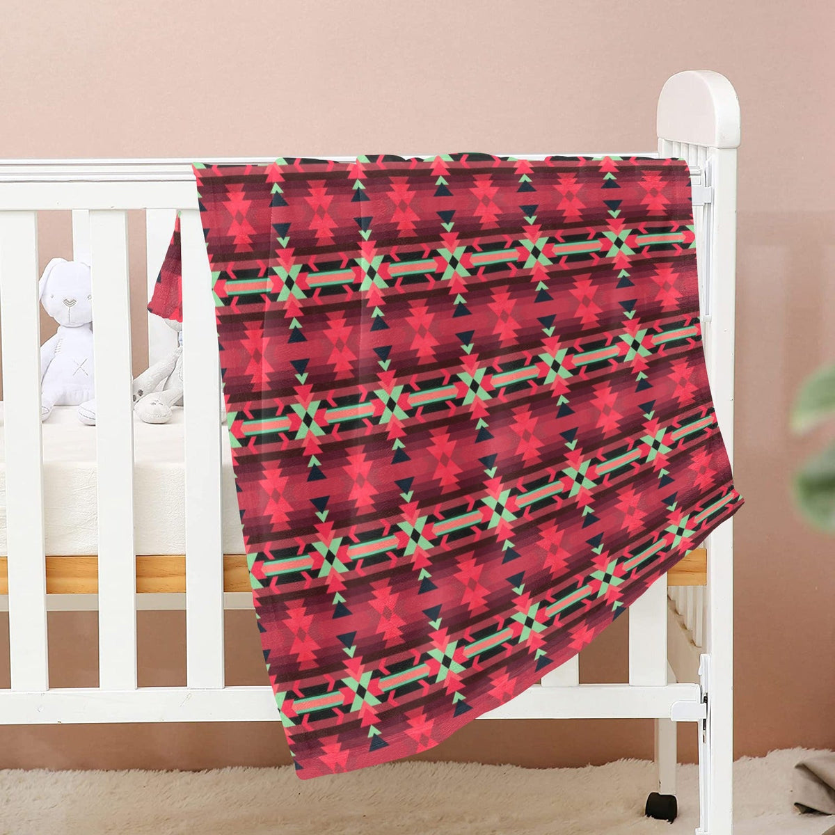 Inspire Velour Large Baby Blanket by 49 Dzine (image 2)