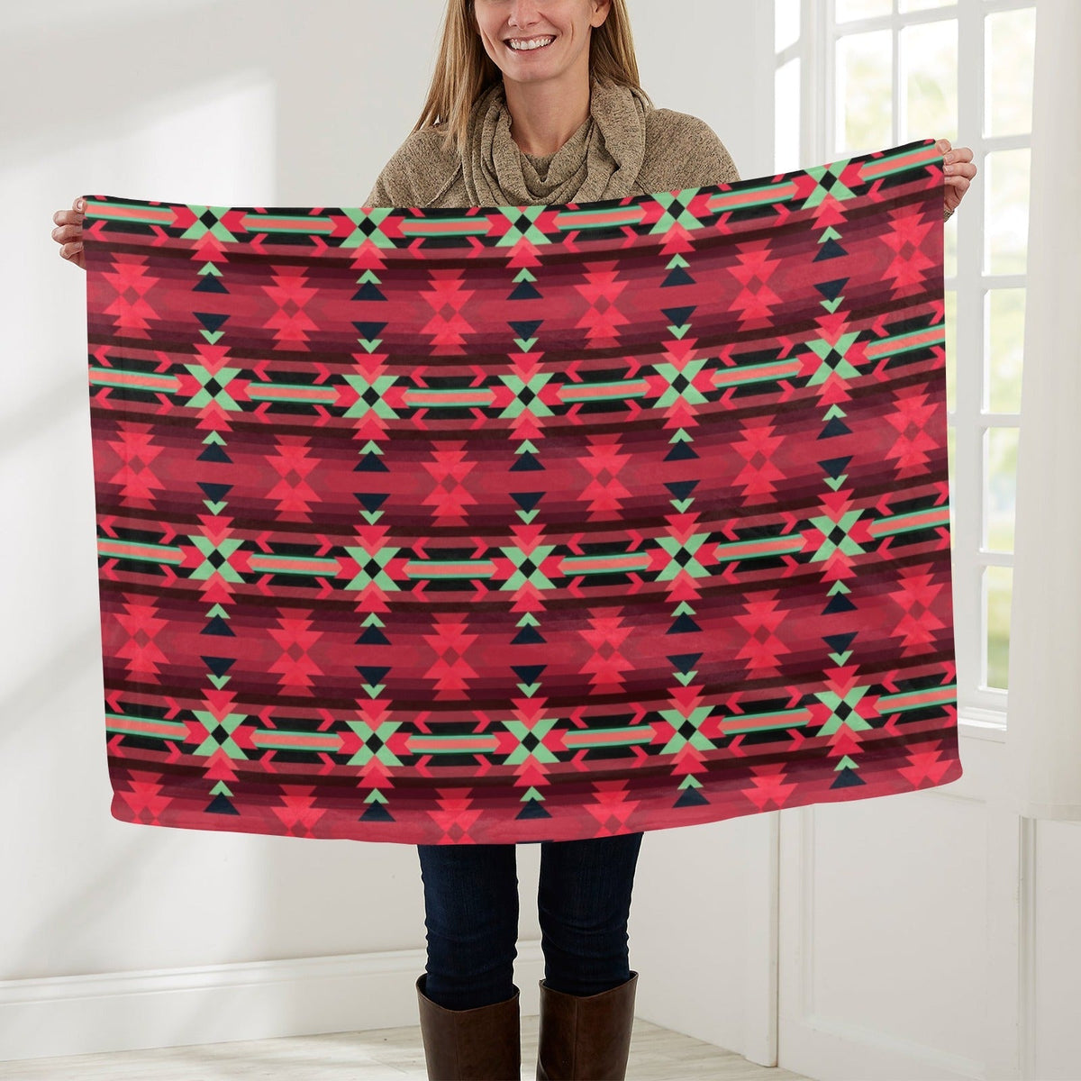 Inspire Velour Small Baby Blanket by 49 Dzine