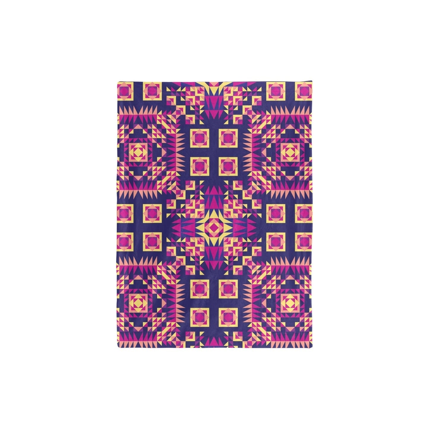 Kaleidoscope Bleu Baby Blanket 30"x40" Baby Blanket 30"x40" e-joyer 