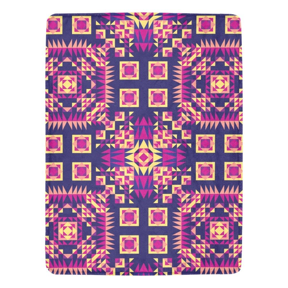 Kaleidoscope X-Large Micro Fleece Blanket