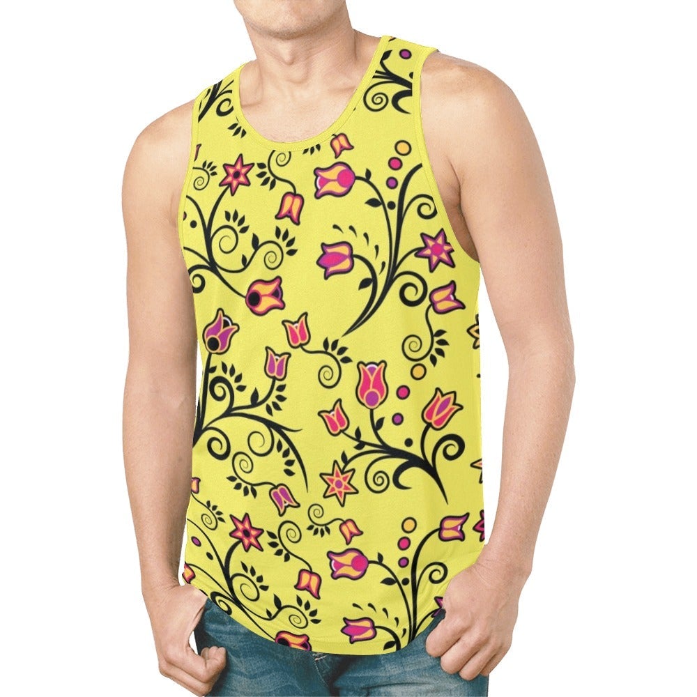 Floral Star Tank Top