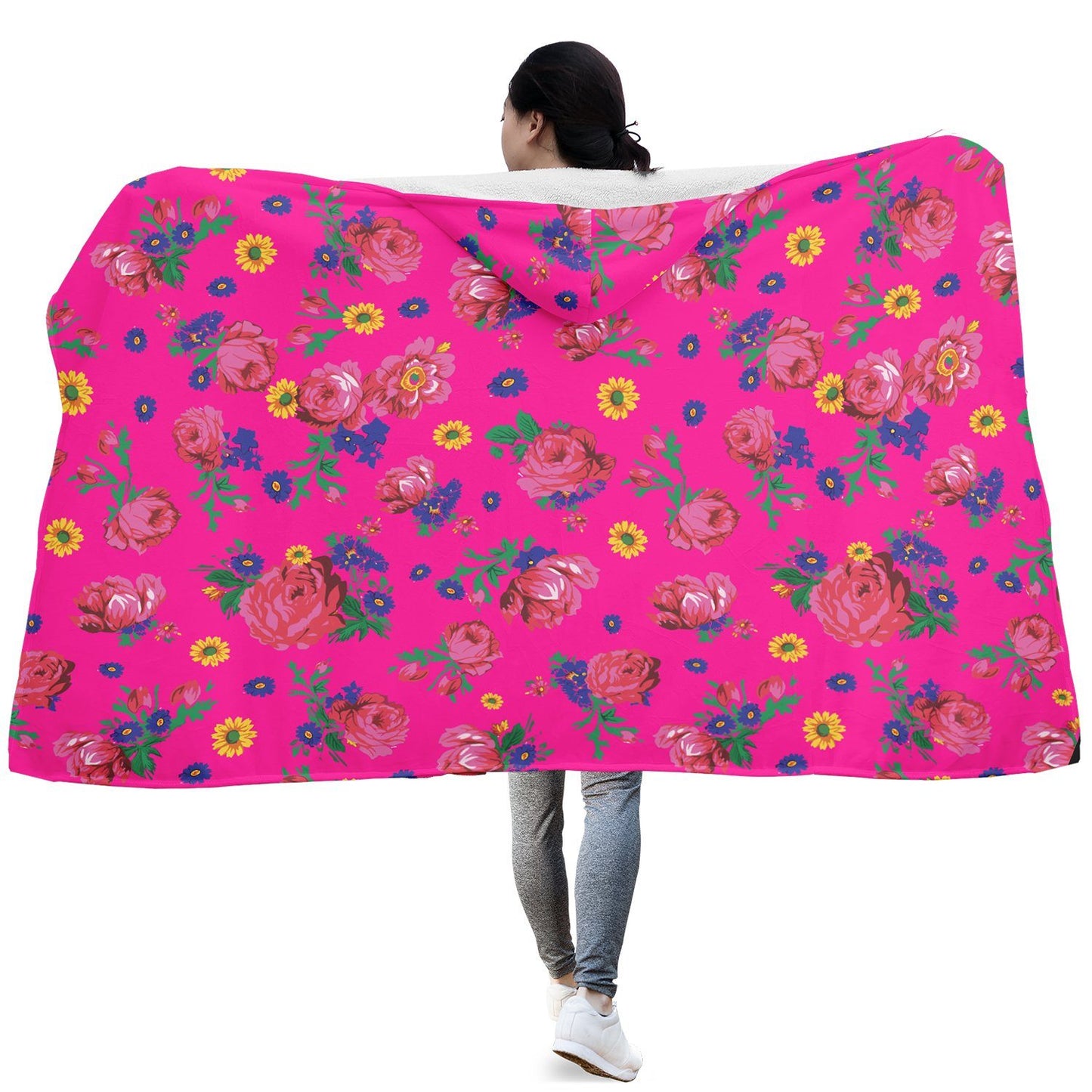 Kokum Ceremony Hooded Blanket