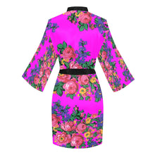 Load image into Gallery viewer, Kokum&#39;s Revenge Blush Long Sleeve Kimono Robe Long Sleeve Kimono Robe e-joyer 
