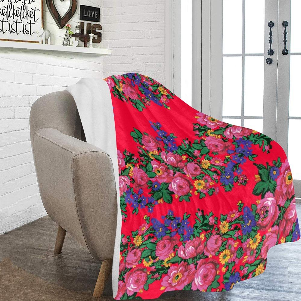 Kokum's Revenge Dahlia Ultra-Soft Micro Fleece Blanket 60"x80" Ultra-Soft Blanket 60''x80'' e-joyer 