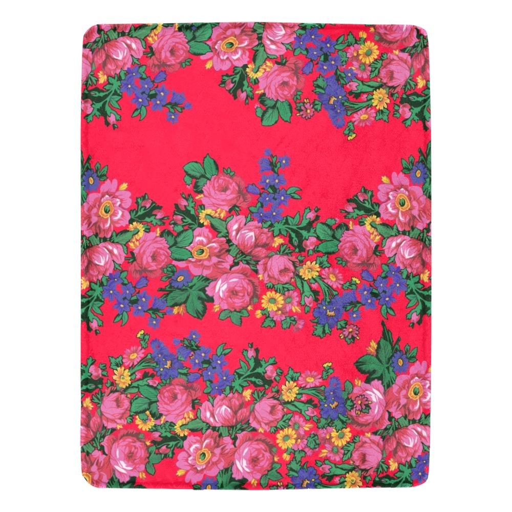 Kokum's Revenge Dahlia Ultra-Soft Micro Fleece Blanket 60"x80" Ultra-Soft Blanket 60''x80'' e-joyer 