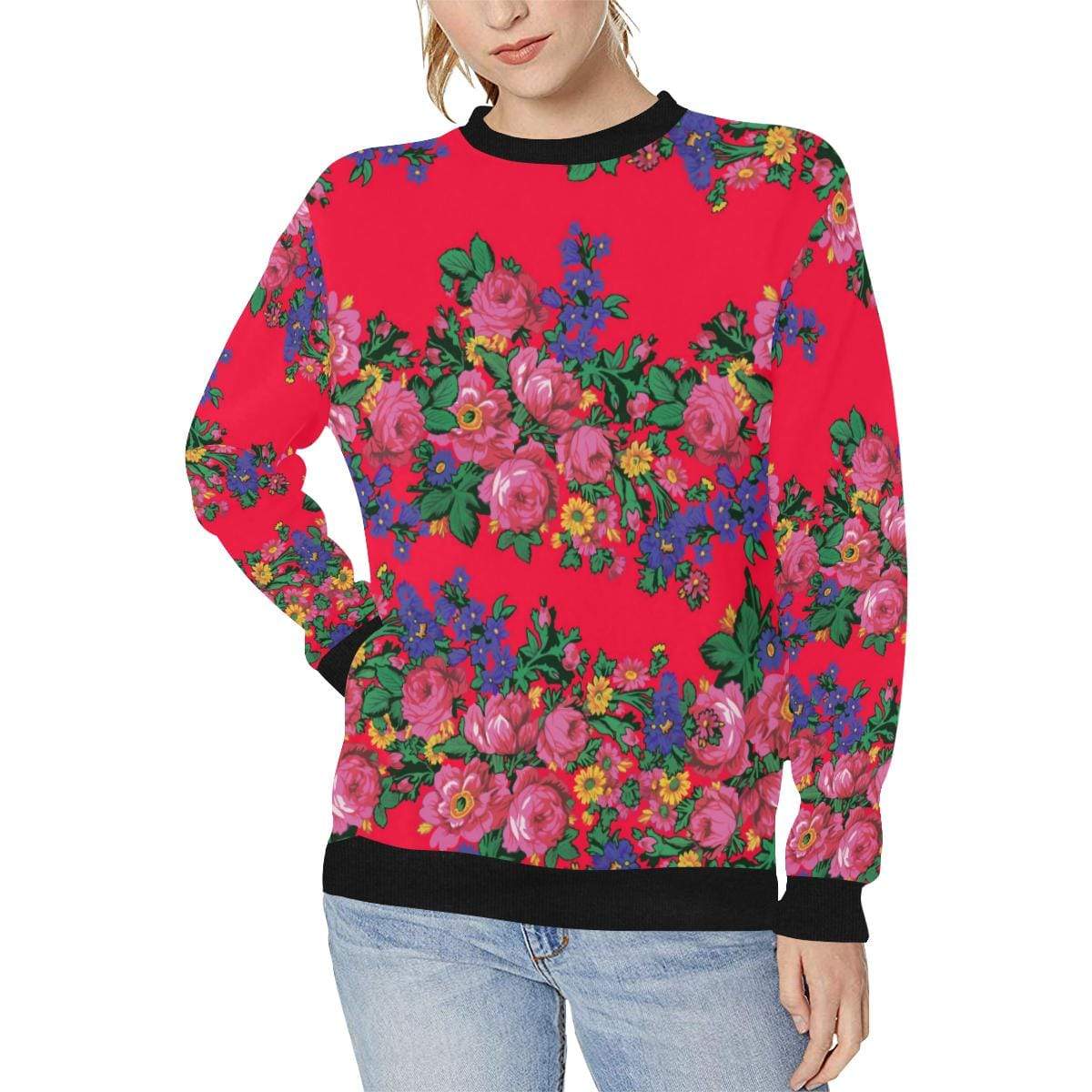 Kokum's Revenge Women's Rib Cuff Crew Neck Sweatshirt