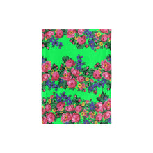 Load image into Gallery viewer, Kokum&#39;s Revenge Green Baby Blanket 30&quot;x40&quot; Baby Blanket 30&quot;x40&quot; e-joyer 
