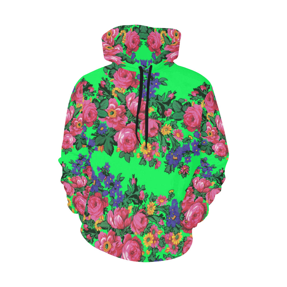 Kokum's Revenge Green Hoodie for Women by 49 Dzine