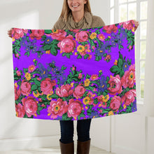 Load image into Gallery viewer, Kokum&#39;s Revenge-Lilac Baby Blanket 30&quot;x40&quot; Baby Blanket 30&quot;x40&quot; e-joyer 
