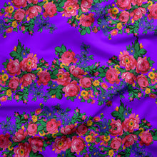 Load image into Gallery viewer, Kokum&#39;s Revenge Lilac Cotton Poplin Fabric by the Yard Fabric NBprintex 
