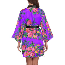 Load image into Gallery viewer, Kokum&#39;s Revenge Lilac Long Sleeve Kimono Robe Long Sleeve Kimono Robe e-joyer 
