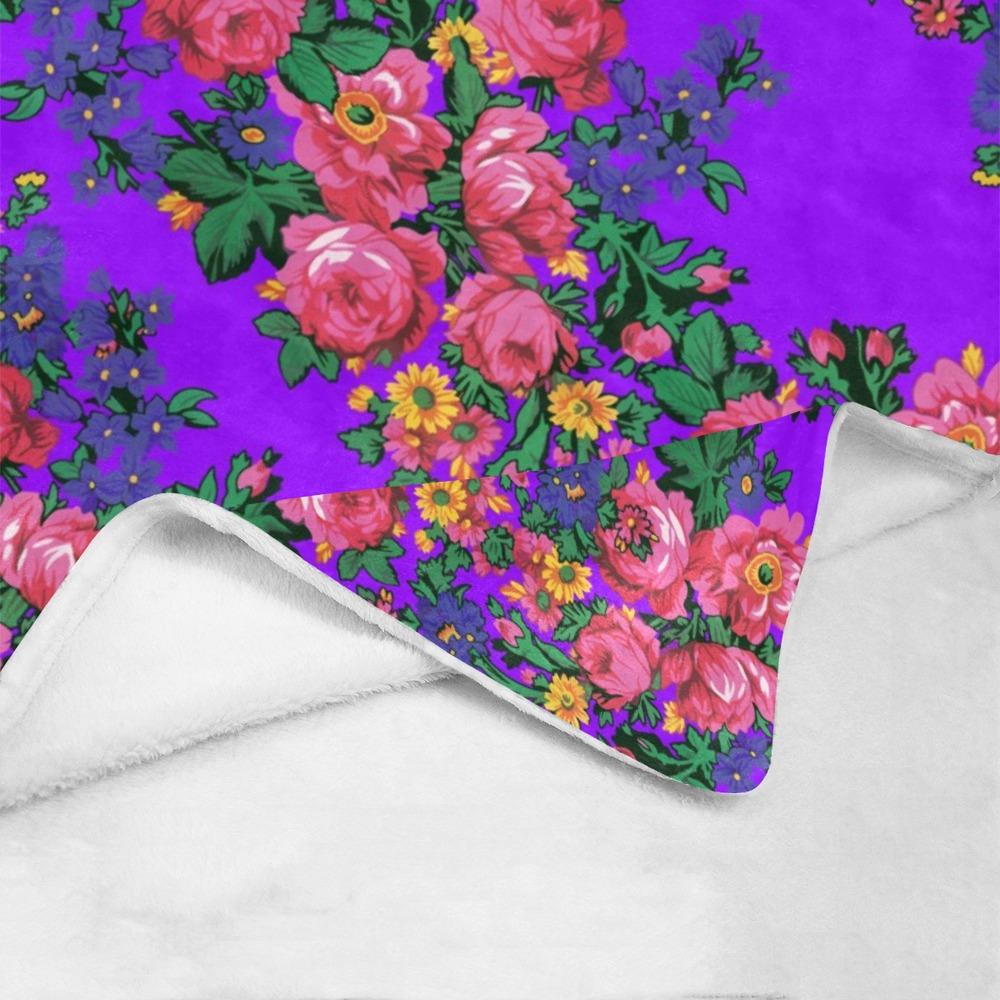 Kokum's Revenge Lilac X-Large Micro Fleece Blanket by 49 Dzine (image 4)