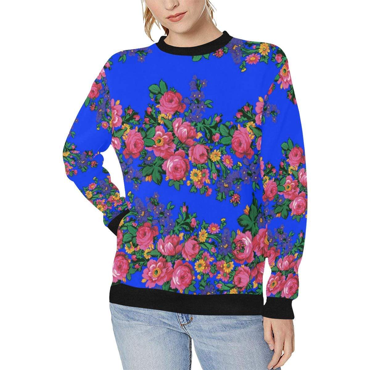 Kokum's Revenge Women's Rib Cuff Crew Neck Sweatshirt