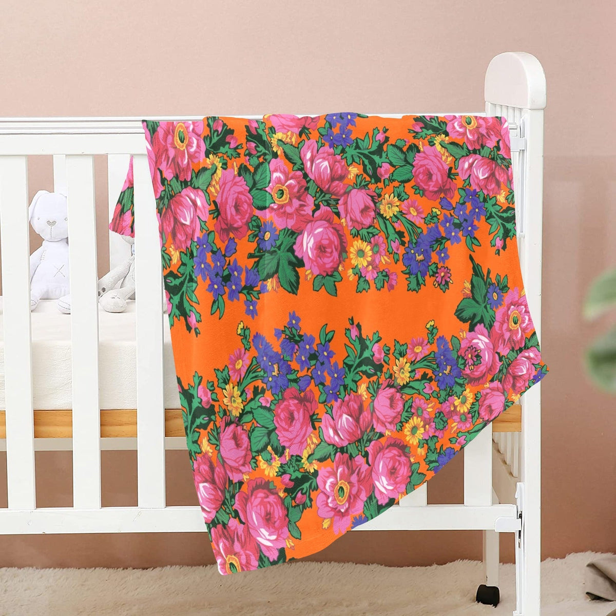 Kokum's Revenge Sierra Large Baby Blanket by 49 Dzine (image 2)