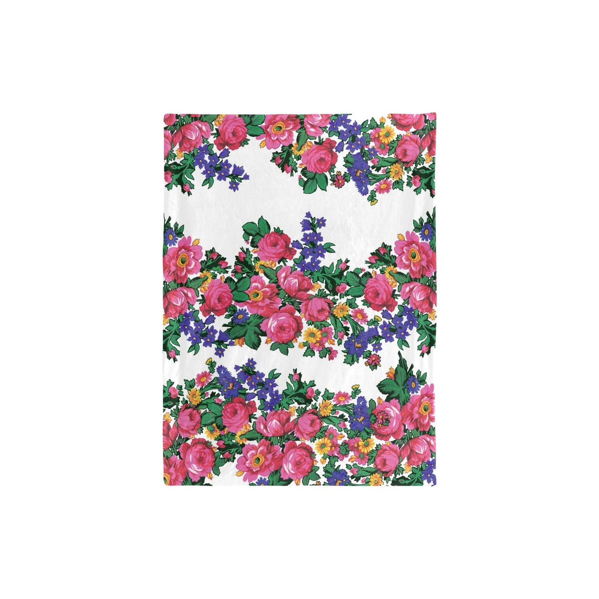 Kokum's Revenge White Small Baby Blanket by 49 Dzine (image 3)